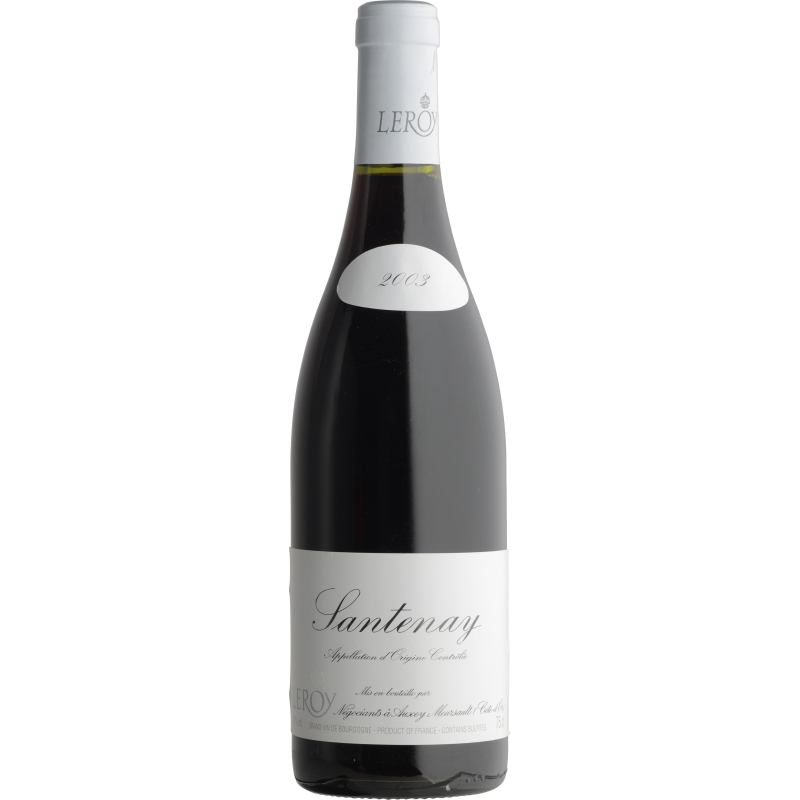 Maison Leroy, Santenay 2003 - 2021 Release (1x750ml)
