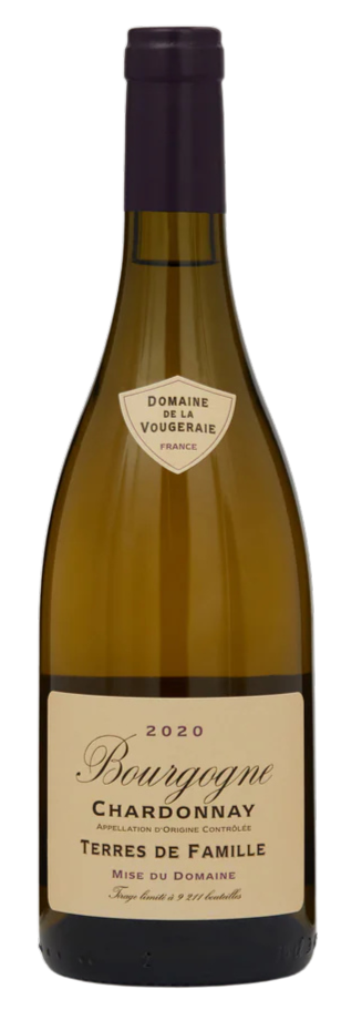 Domaine de la Vougeraie, Bourgogne, Terres de Famille Chardonnay 2020 (6x750ml)