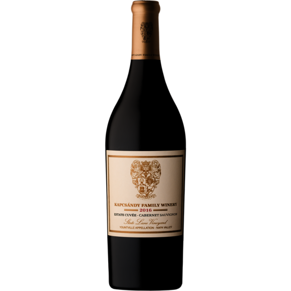 Kapcsandy Family Winery, State Lane Vineyard Estate Cuvee Cabernet Sauvignon, Yountville 2016 (3x750ml)